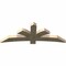 Ekena Millwork Davenport Rough Sawn Timber Gable Bracket, Douglas Fir, 72"W x 27"H x 4"D x 6"F, 9/12 Pitch GBW072X27X0406DAV00RDF - alternate 4